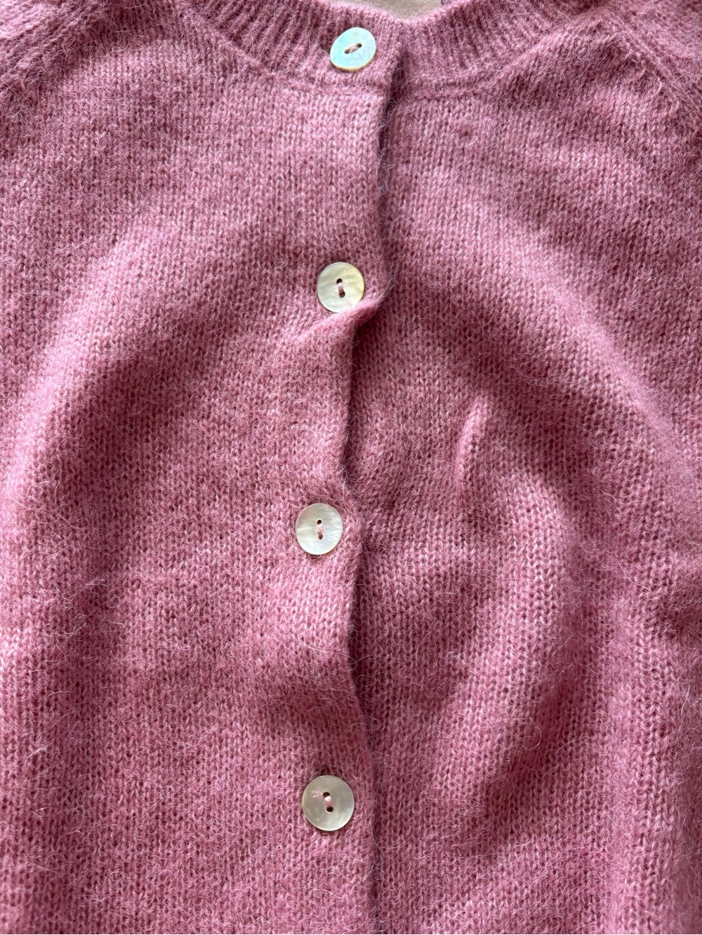 Dôen Petra Cardigan, Pink, Small - Picture 3 of 4